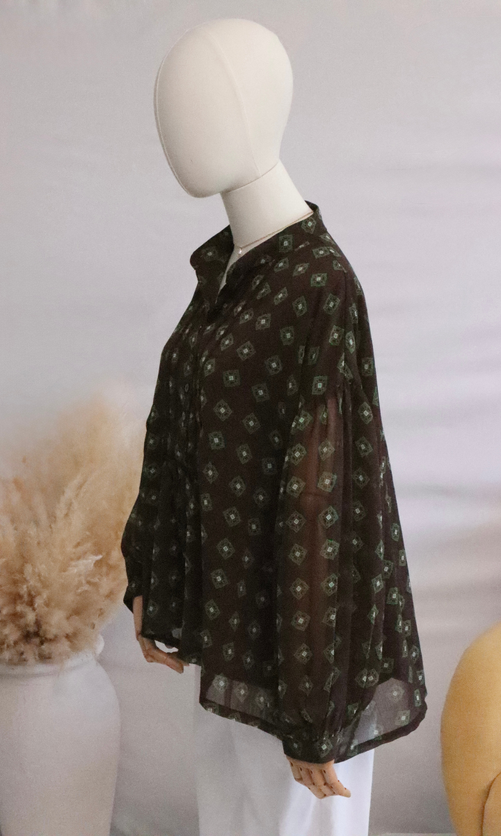 BLOUSE CHOCOLAT