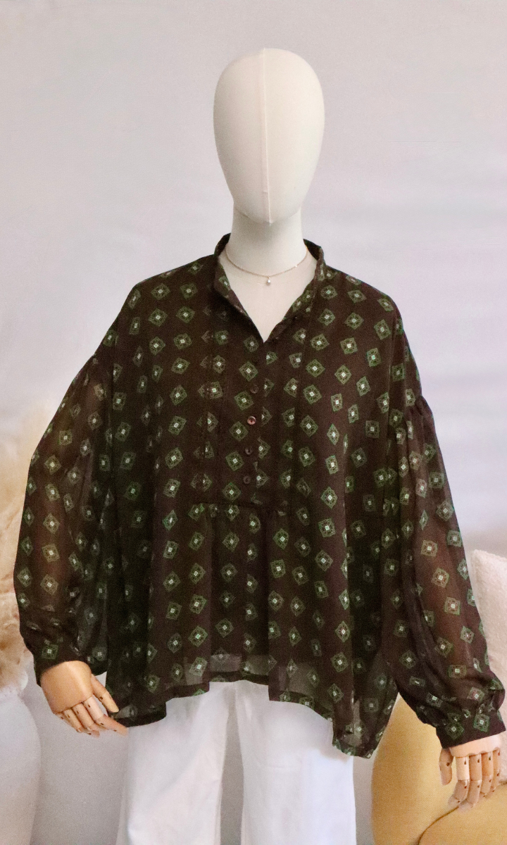 BLOUSE CHOCOLAT