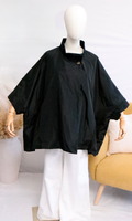 VESTE IMPERMÉABLE NOIRE
